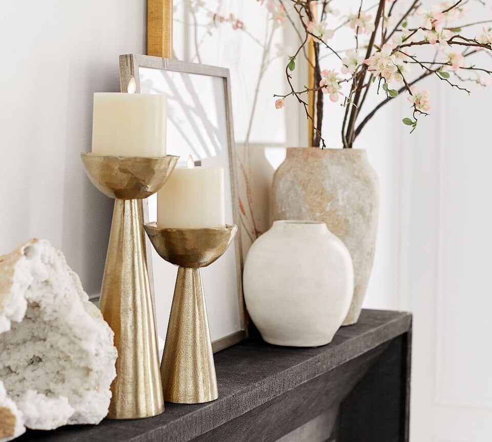 Artisan Hand Painted Earthenware Vases Pottery Barn Australia